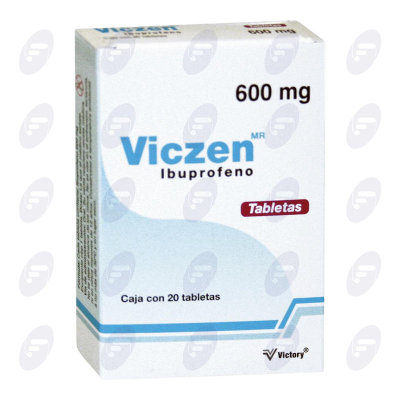 VICZEN      600 MG.CAJA/20 TABS.