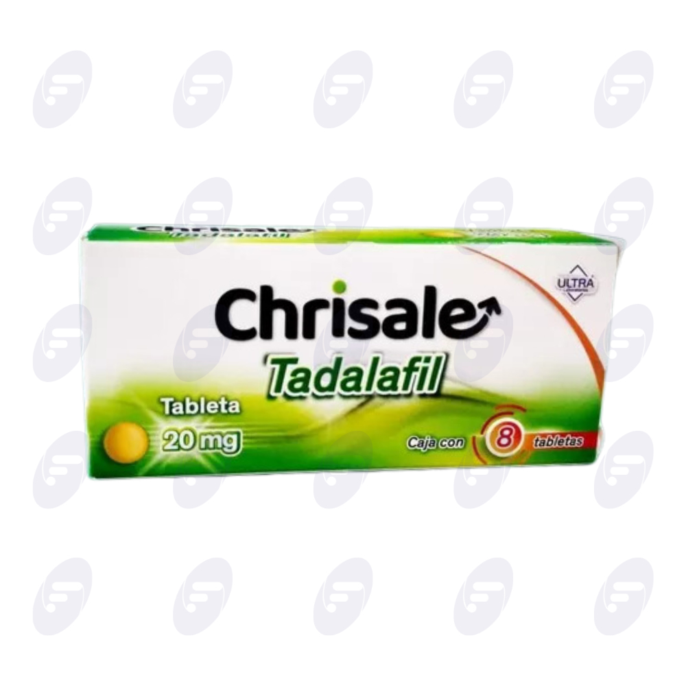 CHRISALE 20 MG CAJA C/8 TABLETAS