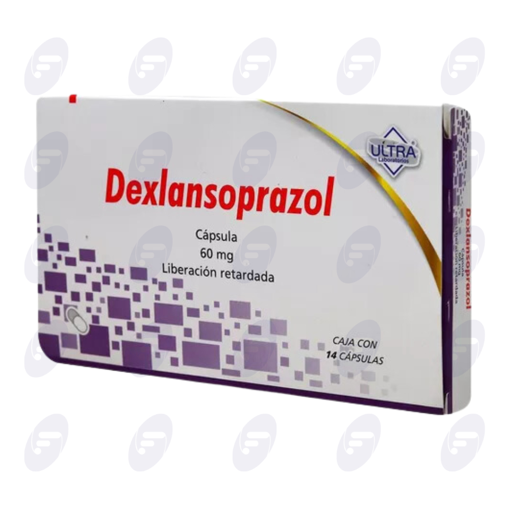 DEXLANSOPRAZOL ULTRA 60 MG CAJA C/14 CAPSULAS LR