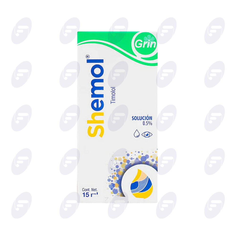 SHEMOL 5MG/ML CAJA C/FCO C/15 ML GOTAS OFT