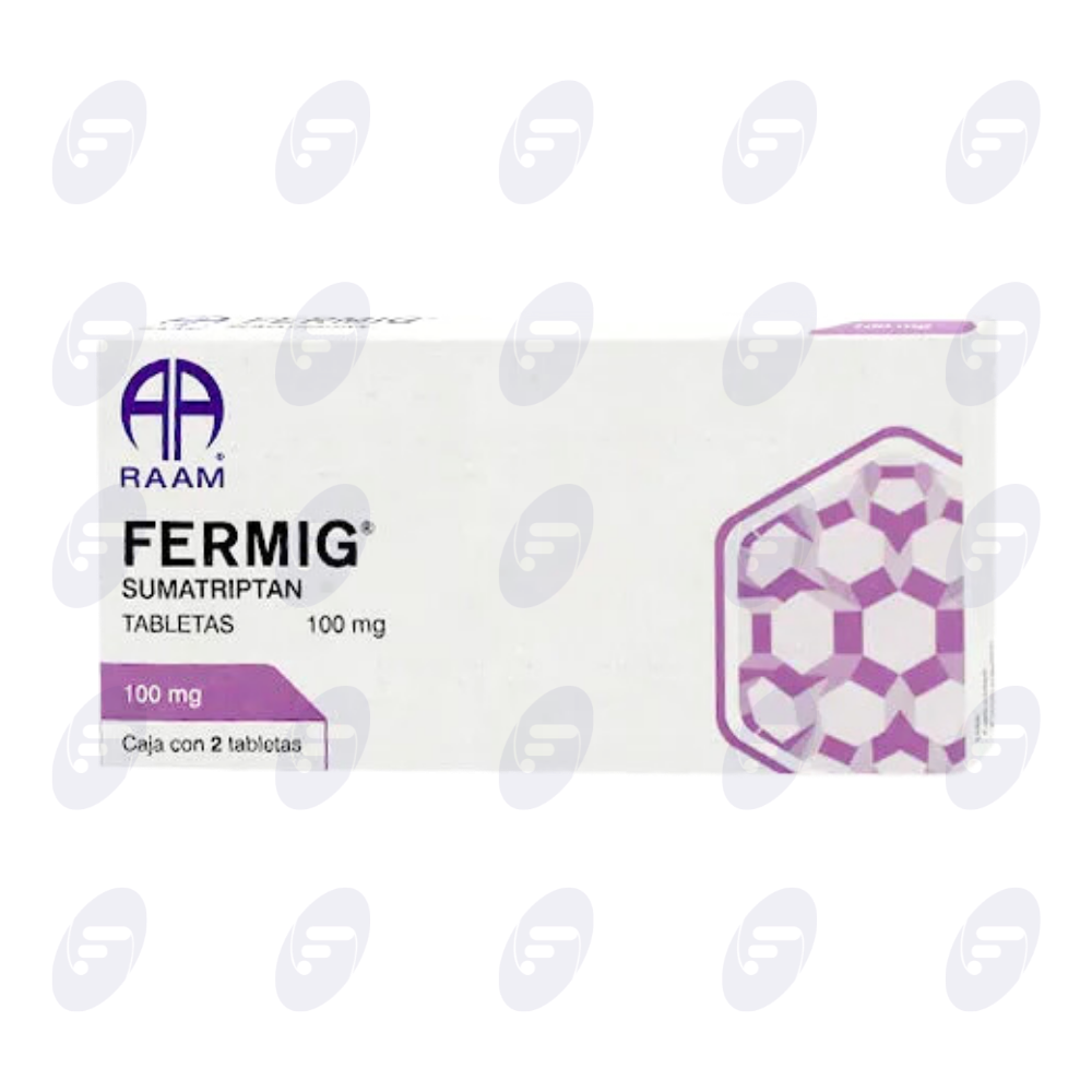 FERMIG   100 MG.CAJA C/2 TABLETAS