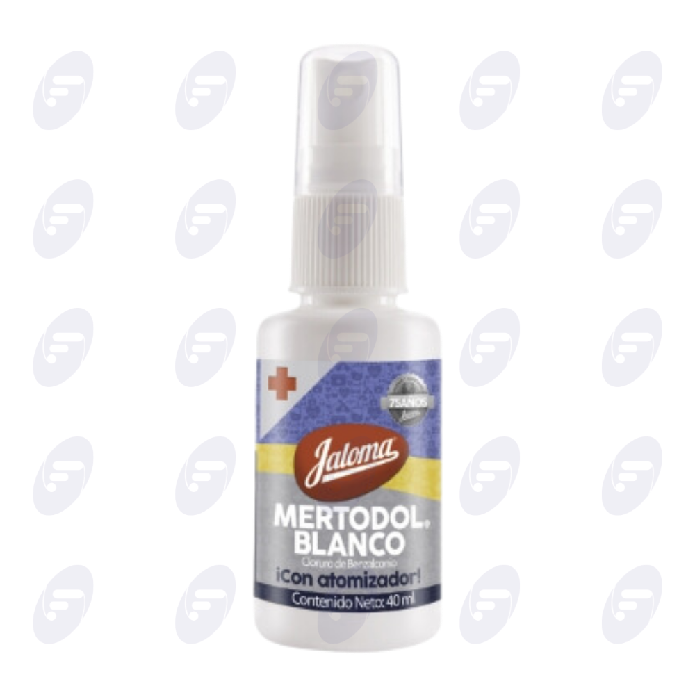 MERTODOL BLANCO JALOMA FCO C/ATOMIZADOR C/40 ML