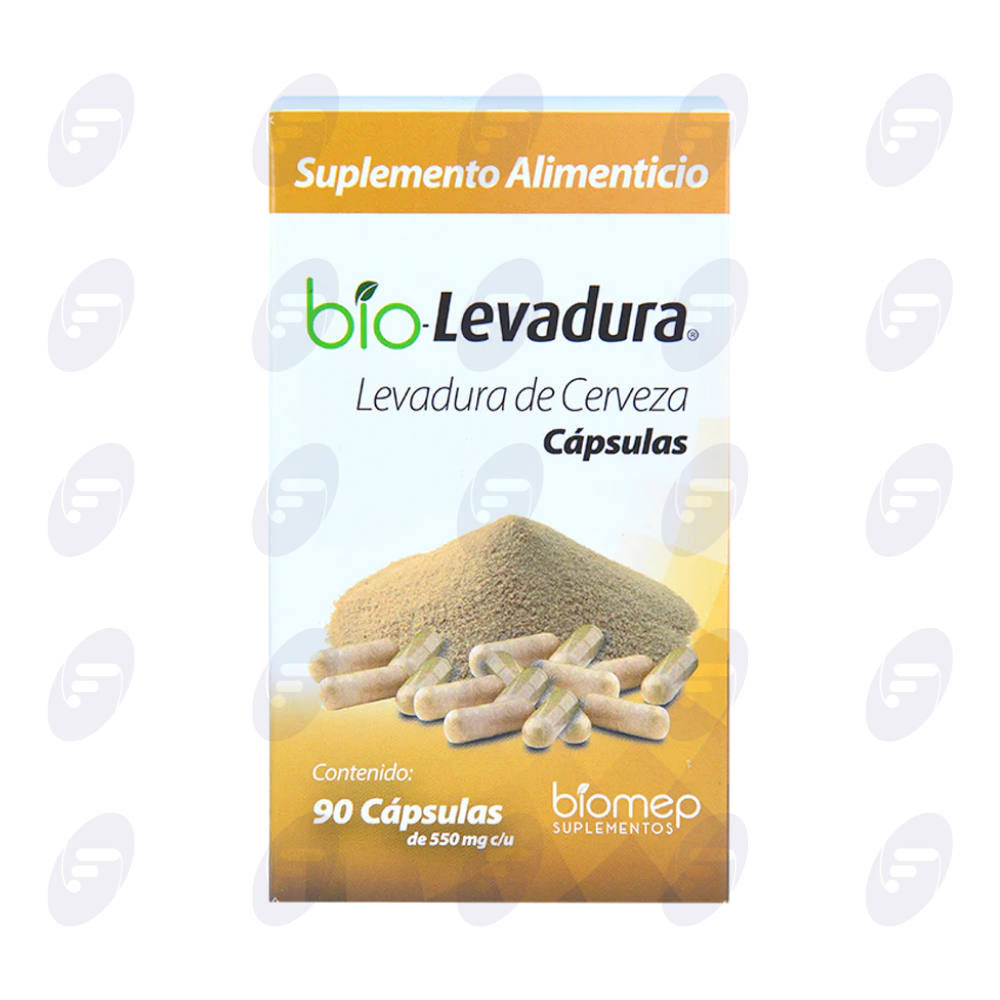BIO-LEVADURA  550MG FCO C/90 CAPS