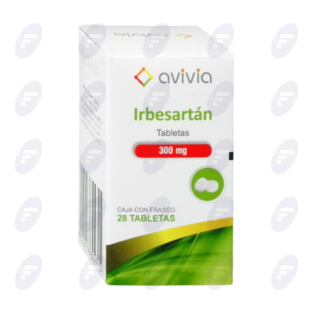 IRBESARTAN AVIVIA 300MG CAJA C/28 TABS