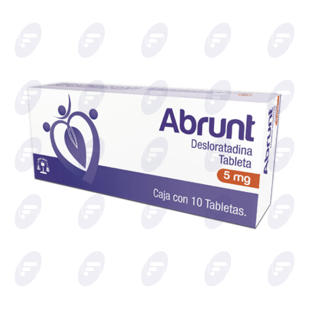 ABRUNT 5 MG CAJA C/10 TABLETAS