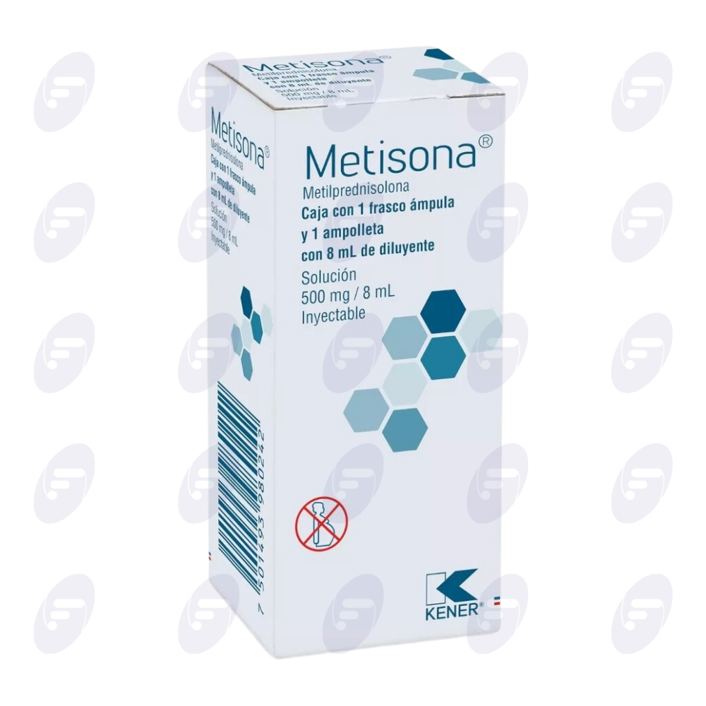 METISONA 500MG/8ML CAJA C/FCO C/1 AMPOLLETA C/8ML 