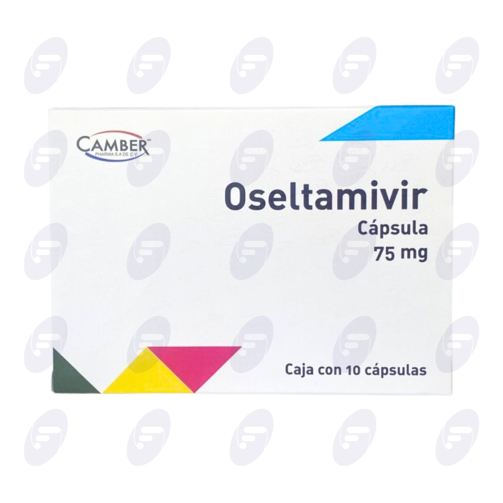 OSELTAMIVIR CAMBER 75 MG CAJA C/10 CAPSULAS