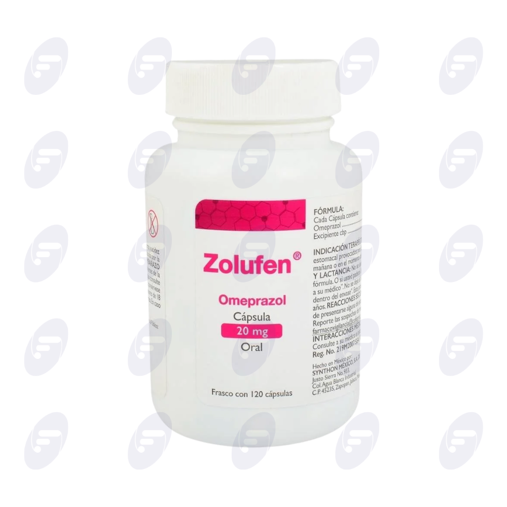 ZOLUFEN 20 MG FRASCO C/120 CAPSULAS