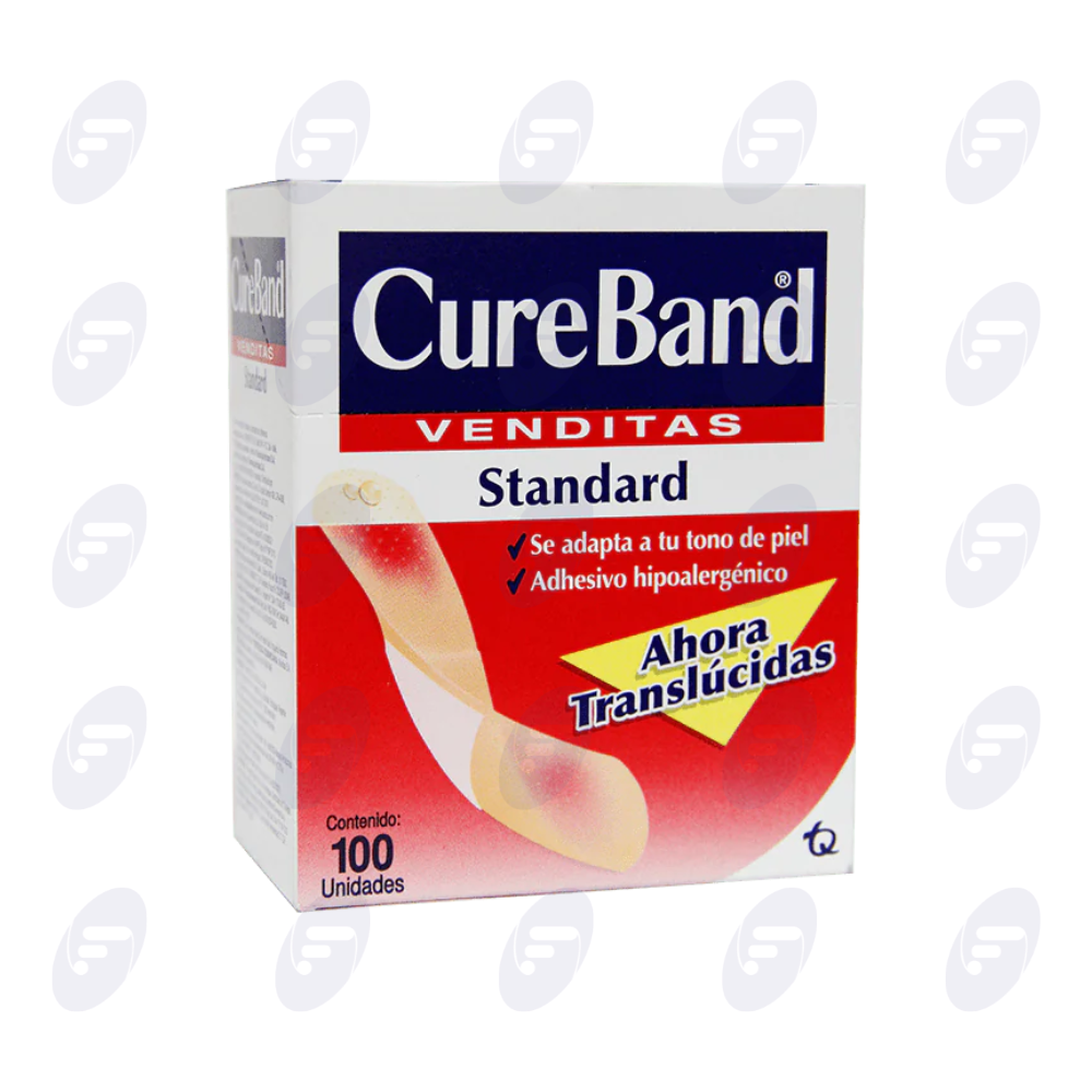 CUREBAND VENDITAS STANDARD CAJA C/100 PIEZAS