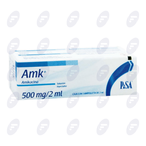 [012036] A-M-K ADULTO     500 MG.CAJA C/AMP.2 ML.