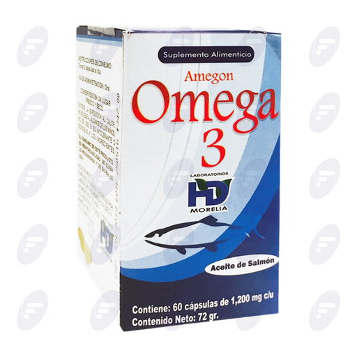 [065010] AMEGON  OMEGA 3  CAJA C/FCO.C/60 CAPS.
