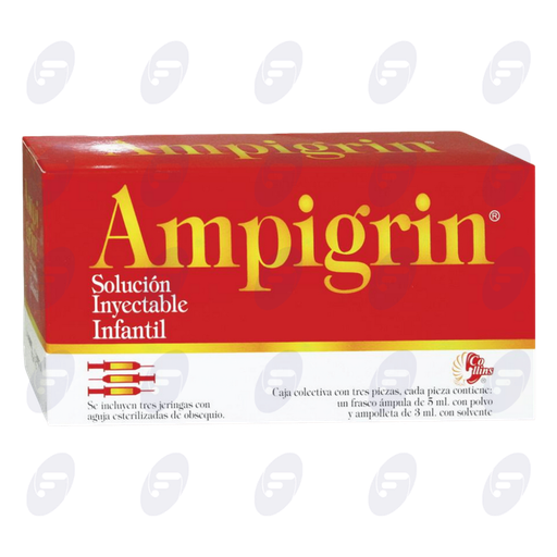 [034009] AMPIGRIN INF.  C/JER.250 MG.C/3 FCO.AMP.