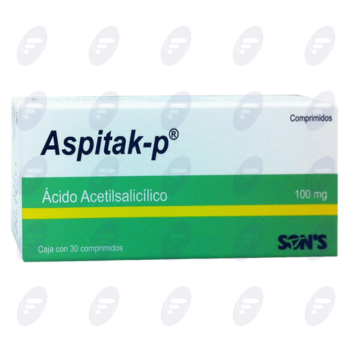 [013191] ASPITAK-P    100 MG.CAJA C/30 COMP.