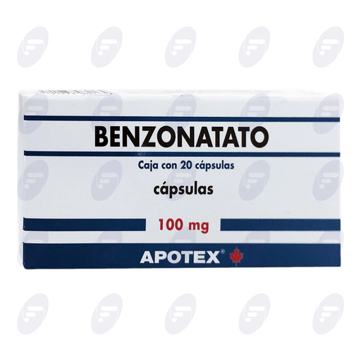 [021122] BENZONATATO  100 MG CAJA C/20 CAPS