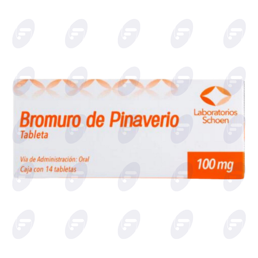 [219003] BROMURO DE PINAVERIO 100 MG CAJA C/14 TA