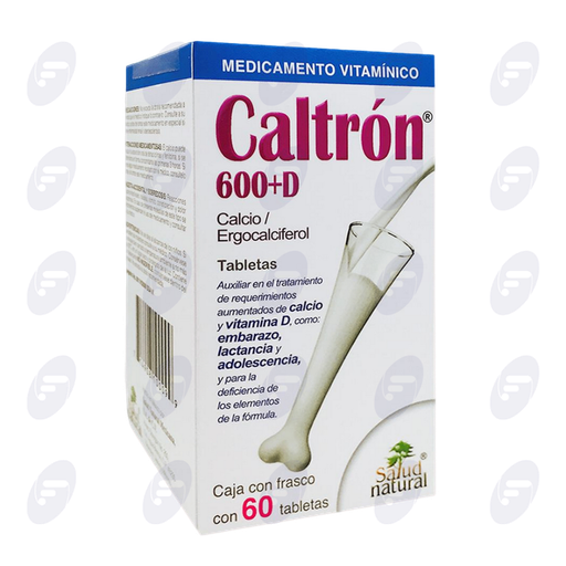 [030009] CALTRON 600+D      600 MG.FCO.C/60 TABS.