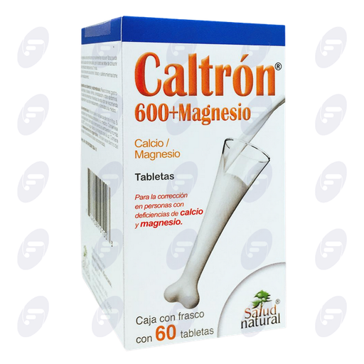 [030032] CALTRON 600+MAGNESIO      FCO.C/60 TABS.