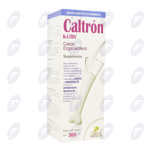 [030099] CALTRON K-LTRN (D) CAJA/FCO 360 ML. SUSP