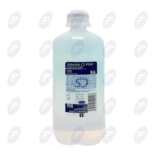 [012021] CLORURO DE SODIO  FCO.C/500 ML.