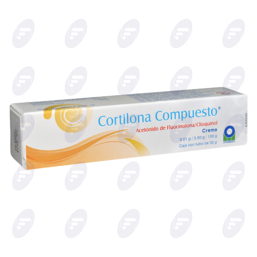[033010] CORTILONA COMPUESTA   TUBO C/30 GR.CREMA