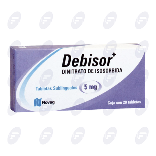 [023132] DEBISOR 5 MG.CAJA C/20 TABS.SUBLINGUALES