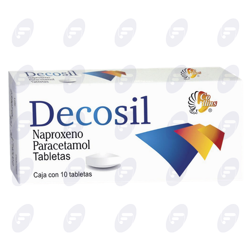 [034106] DECOSIL       275/300 MG.CAJA C/10 TABS.