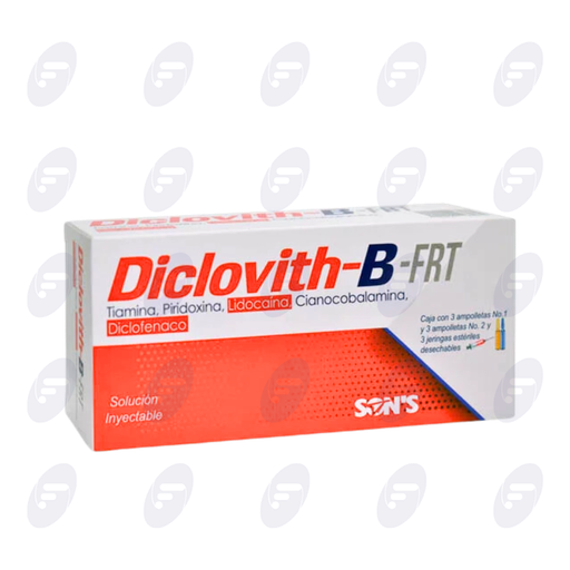 [013205] DICLOVITH-B-FRT SOL C/3 AMP Y 3 JER