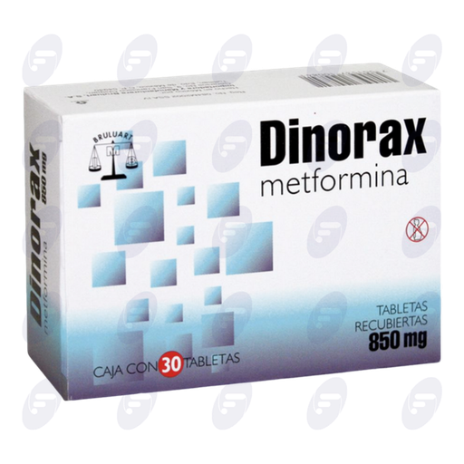 [066091] DINORAX           850 MG.CAJA C/30 TABS.