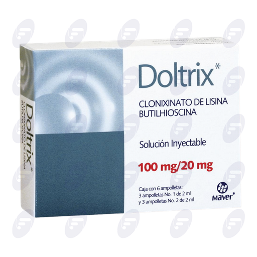 [031163] DOLTRIX  100/20MG.SOL.INY.C/6AMP.#1 Y #2