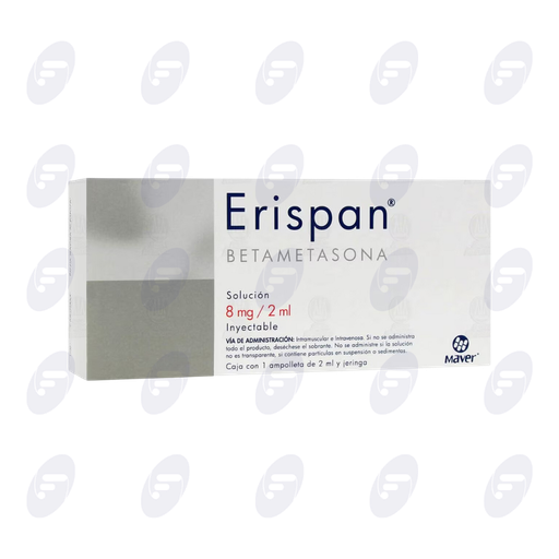 [031159] ERISPAN 8 MG.CAJA C/1 AMP.2 ML.INY. C/JERINGA