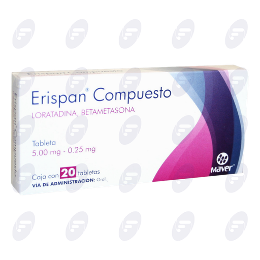 [031307] ERISPAN COMP       CAJA C/20 TABS.