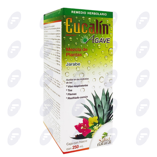 [030096] EUCALIN AGAVE CAJA FCO. C/250 ML. JARABE