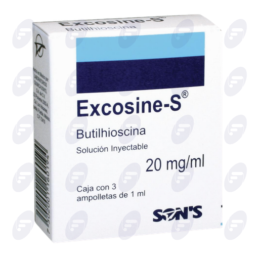[013170] EXCOSINE-S     20 MG.CAJA C/3 AMPS.1 ML.