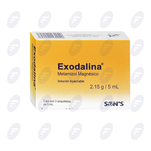 [013037] EXODALINA     2.15GR.C/5ML.CAJA C/3 AMPS