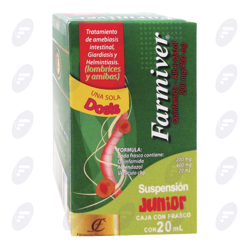 [197039] FARMIVER JR. 200/400 MG.FCO. 20 ML.SUSP.