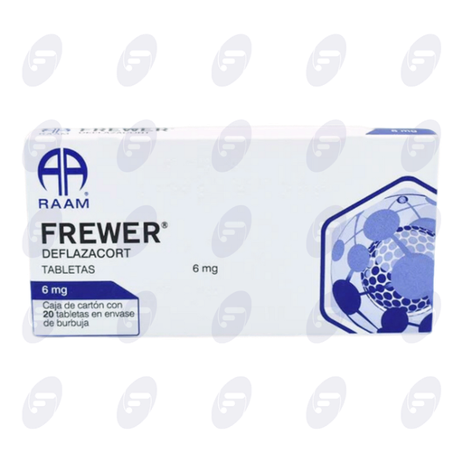 [190063] FREWER  6 MG CAJA C/20 TABS