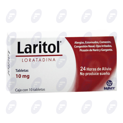 [031092] LARITOL            10 MG.CAJA C/10 TABS.