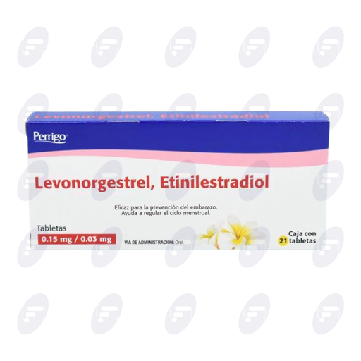 [046078] LEVONORGESTREL, ETINILEST. CAJA C/21 TAB