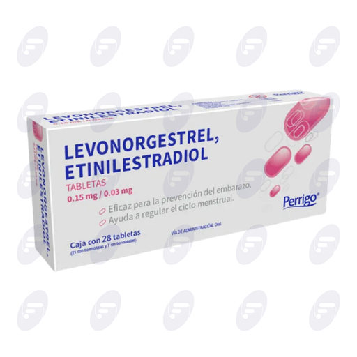 [046067] LEVONORGESTREL, ETINILEST. CAJA C/28 TAB