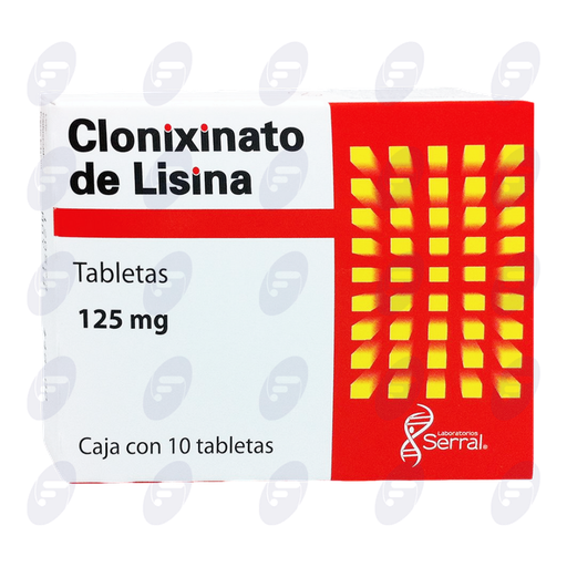 [052012] LONIXER (CLONIXI.LISINA) 125 MG C/10 TAB