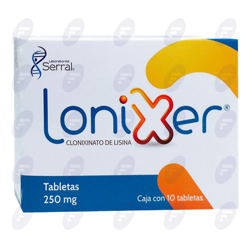 [052013] LONIXER (CLONIXI.LISINA) 250 MG.C/10 TAB