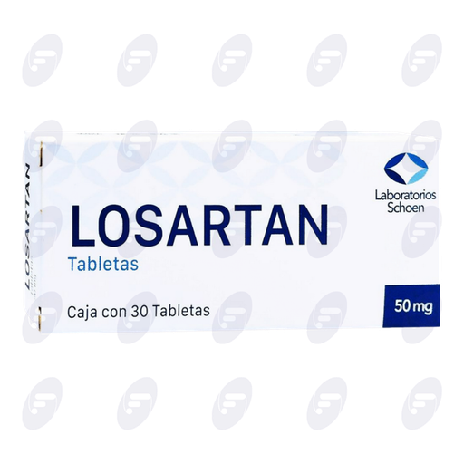 [219001] LOSARTAN SCHOEN 50 MG. CAJA C/30 TABS