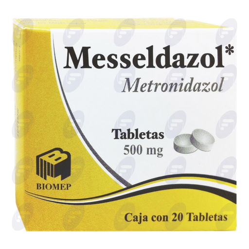 [151011] MESSELDAZOL       500 MG.CAJA C/20 TABS.