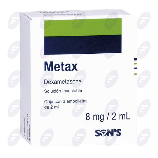[013069] METAX            8 MG.CAJA C/3 AMP.2 ML.