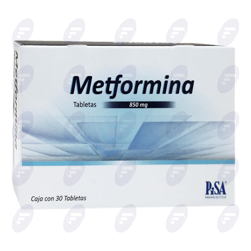 [012149] METFORMINA   850 MG. CAJA C/30 TABS