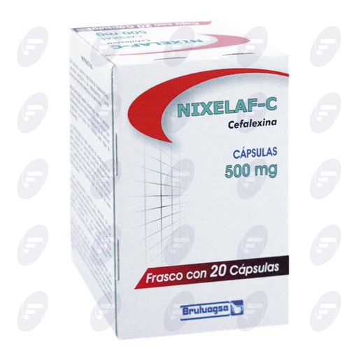 [066211] NIXELAF-C/CEFALEXINA 500 MG.C/20 CAPS.