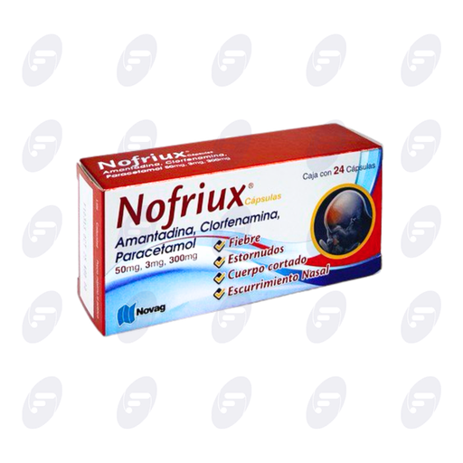 [023215] NOFRIUX 50MG, 3MG, 300MG CAJA C/24 CAPS