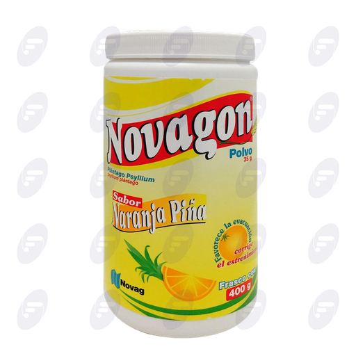[023177] NOVAGON  NARANJA-PINA FCO. C/400 G.POLVO