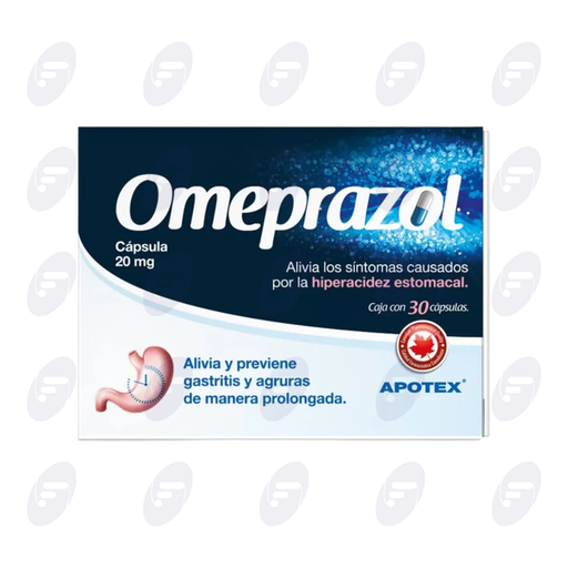 [021146] OMEPRAZOL APOTEX 20MG CAJA C/30CAPS