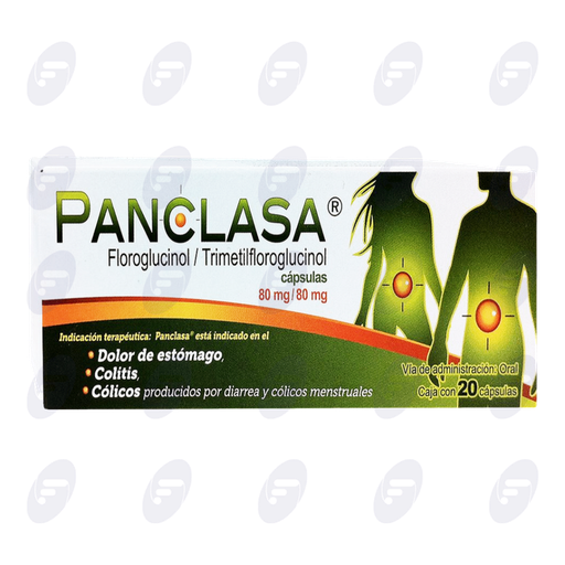 [084045] PANCLASA 80 MG.CAJA /20 CAPS.